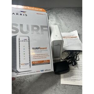 ARRIS SB6183 SURFBoard DOCSIS Speed 3.0 Cable Modem Xfinity Cox Spectrum - White